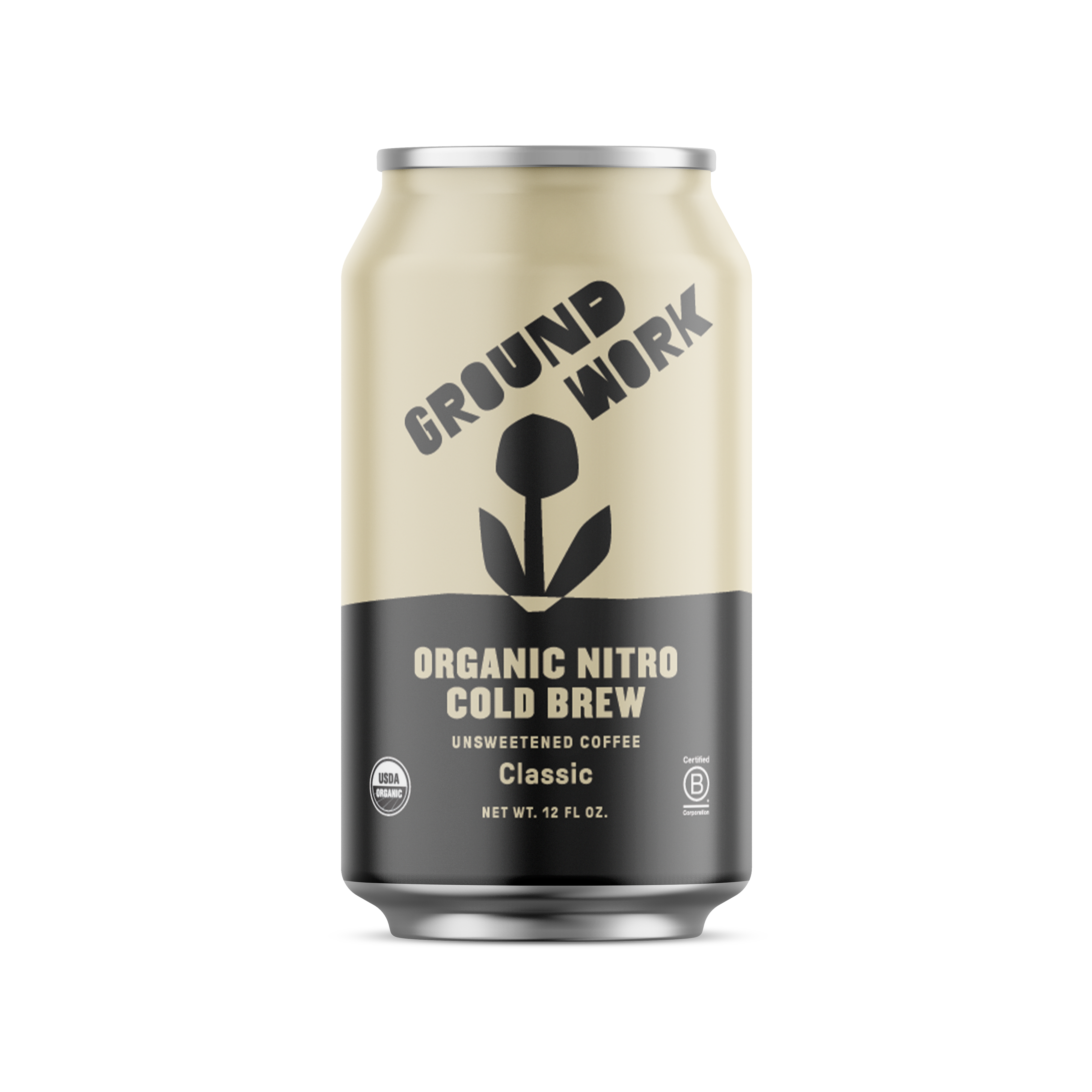 Classic Organic Nitro Cold Brew | Groundwork Coffee | Smooth