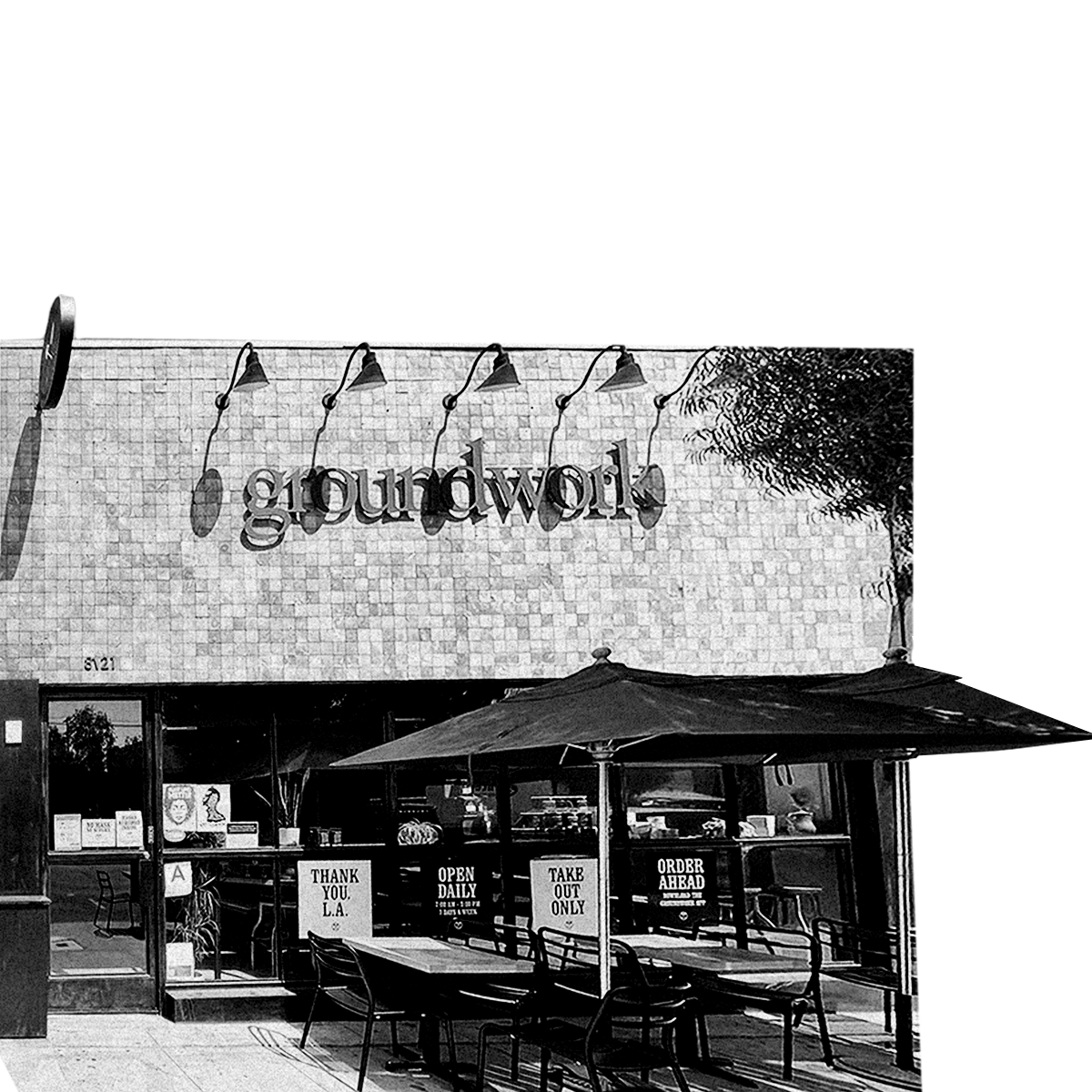 Groundwork cafe in Beverly Grove