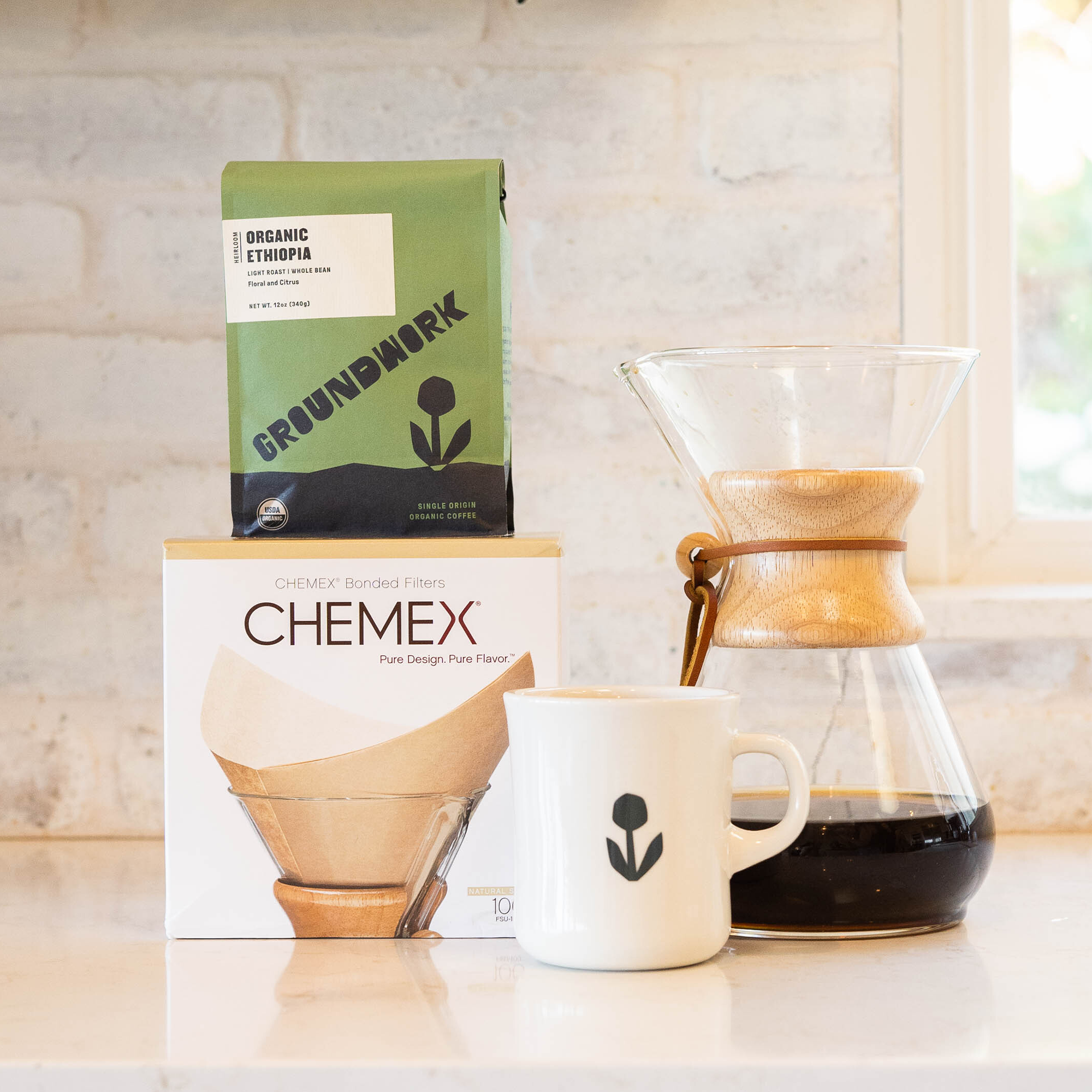 6 Cup Chemex Coffee Maker