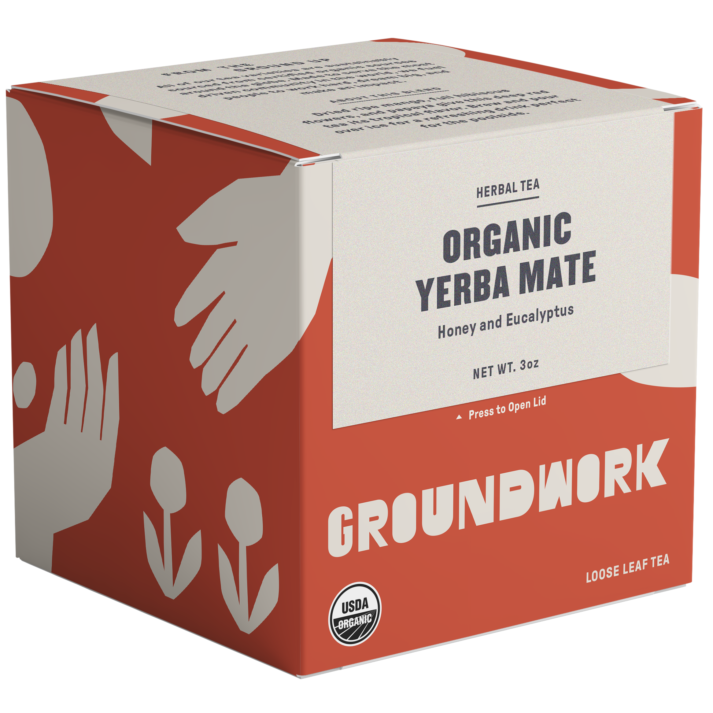 Organic Yerba Mate Tea | Groundwork Coffee | Energy Boost Organic Yerba Mate Tea | Groundwork Coffee | Energy Boost
