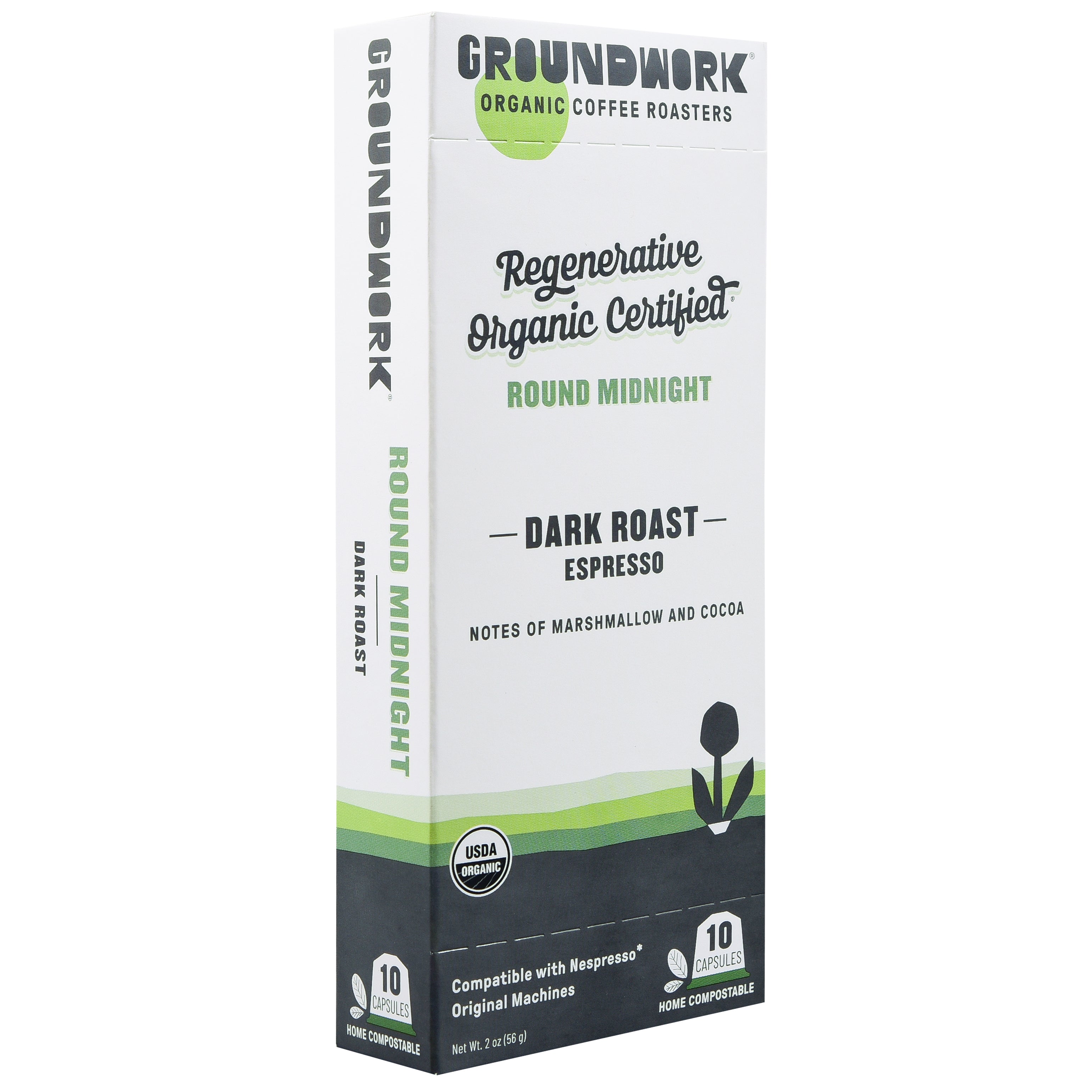 Regenerative Organic Certified® Round Midnight - Nespresso