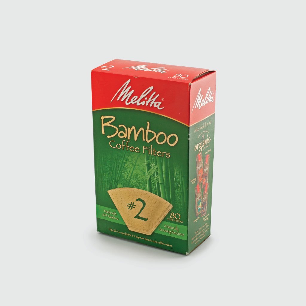 Melitta Bamboo Cone Coffee Filters