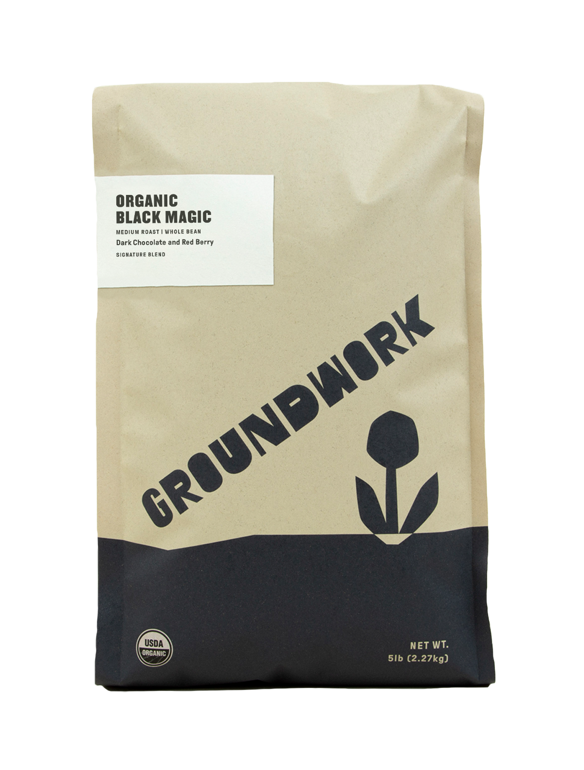 5lb Organic Signature Black Magic medium roast