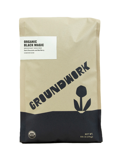 5lb Organic Signature Black Magic medium roast