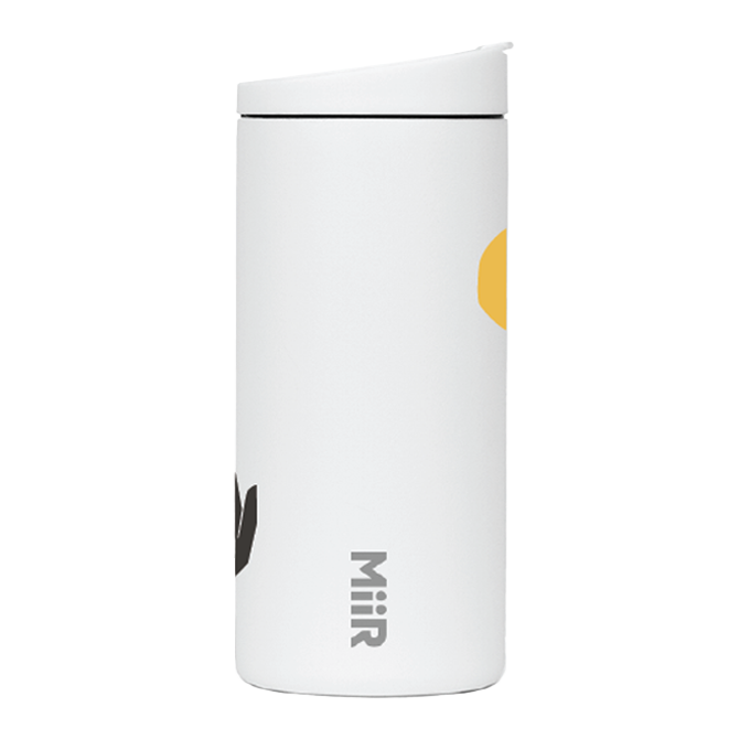 MiiR 12oz Tumbler with Groundwork Coffee graphics