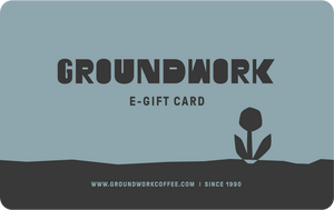 Groundwork coffee e-gift card online store only