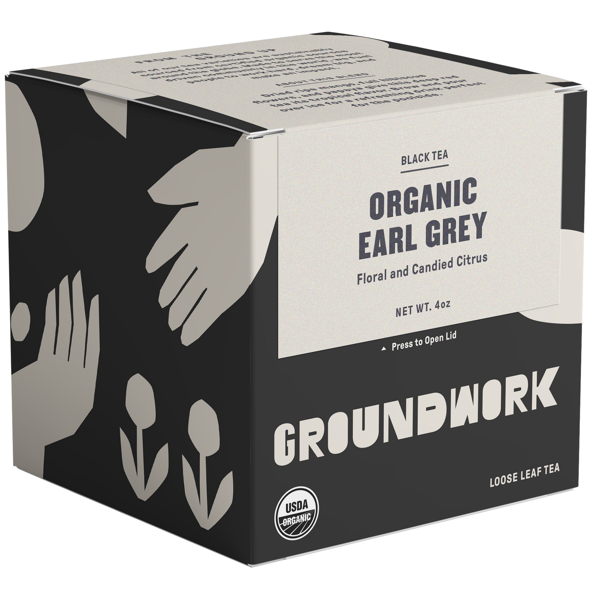 Earl Grey Organic Tea - Groundwork Coffee Co.